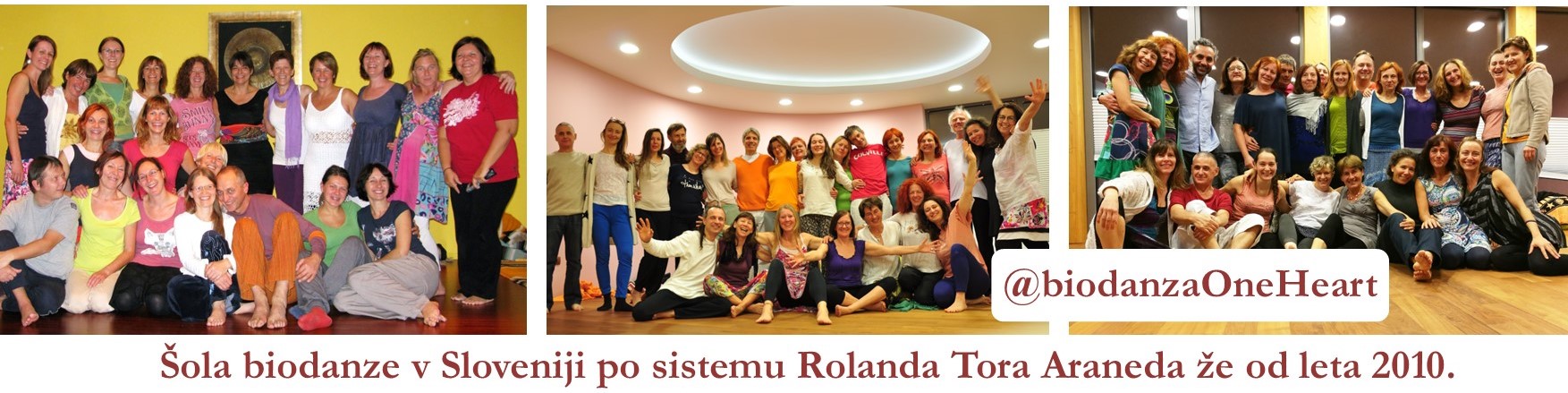 Šola biodanze v Sloveniji - učenci in gostje v šolah dveh generacij